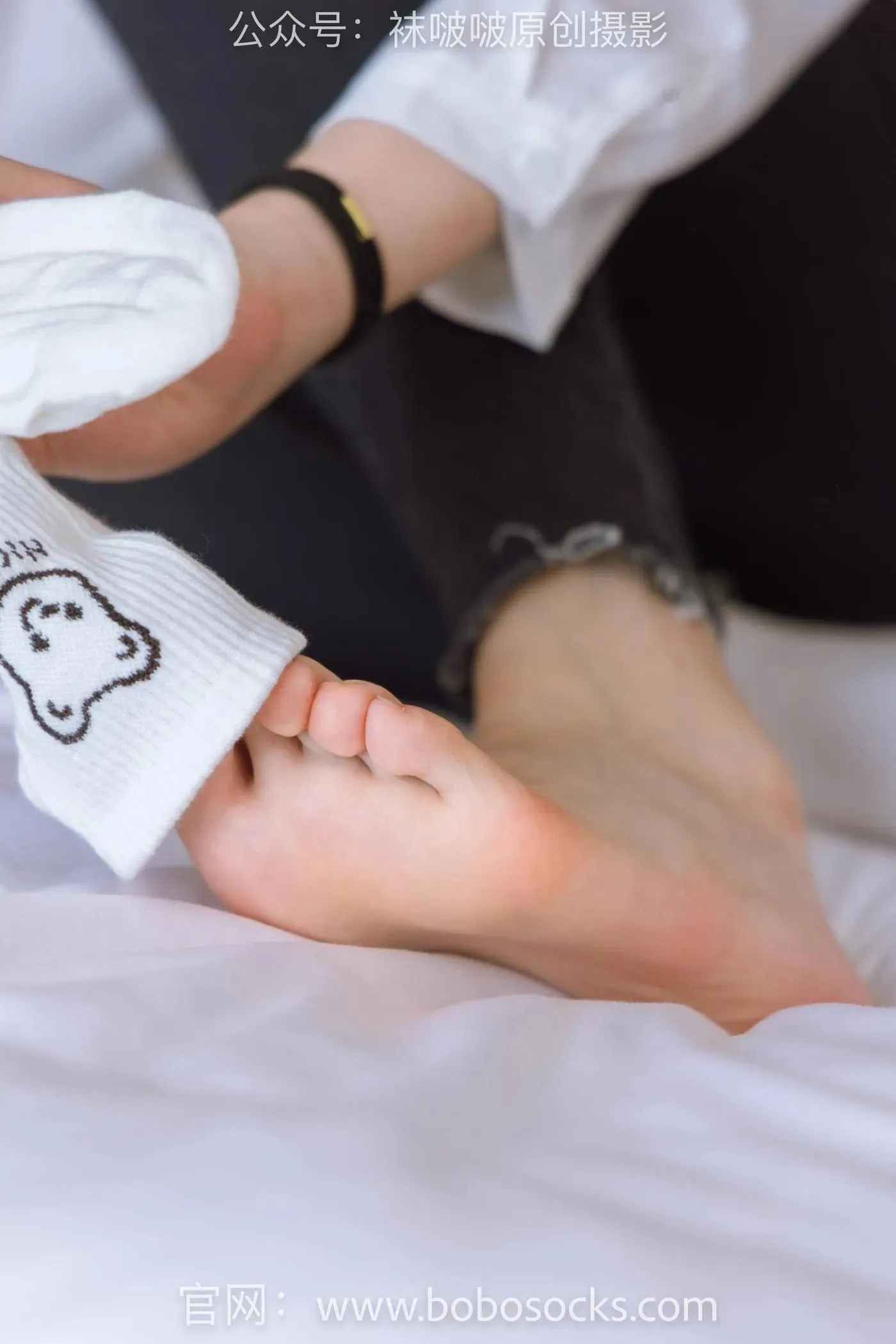 [BoBoSocks袜啵啵]NO.158 小甜豆-高跟长靴、白棉袜、裸足 [136P]插图6